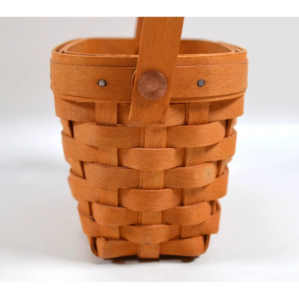 Longaberger 1997 Horizon Of Hope Basket Swivel Handle 5.5